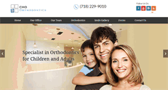 Desktop Screenshot of choorthodontics.com